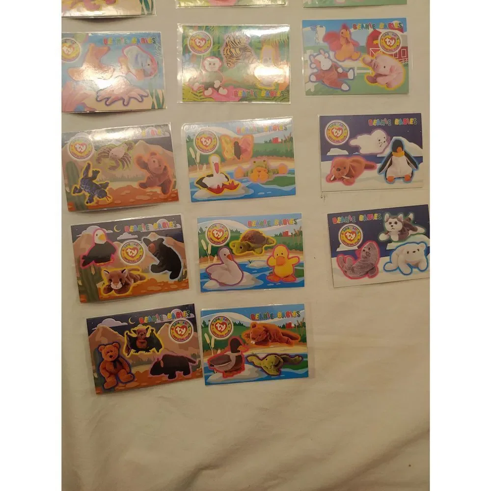 TY Beanie Babies BBOC Stickers - Series 3 20 cards 3 stickers per card